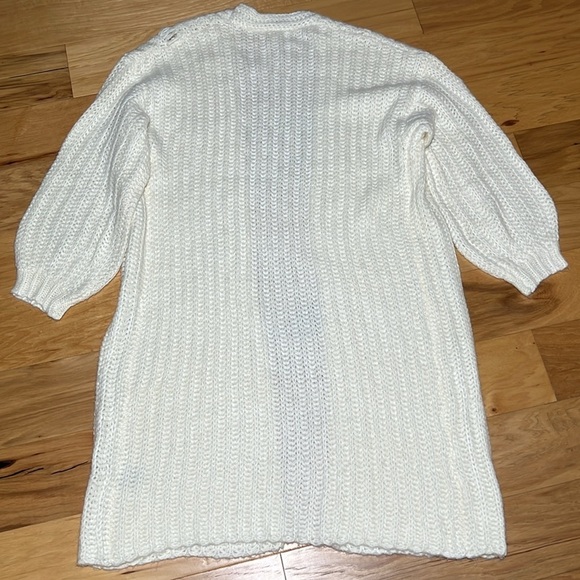 POL Cardigan Open Distressed Duster - Picture 6 of 6